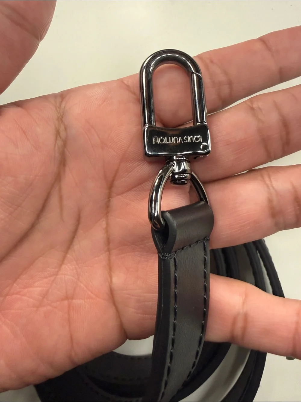 Louis Vuitton Black Monogram Canvas Nano Steamer
